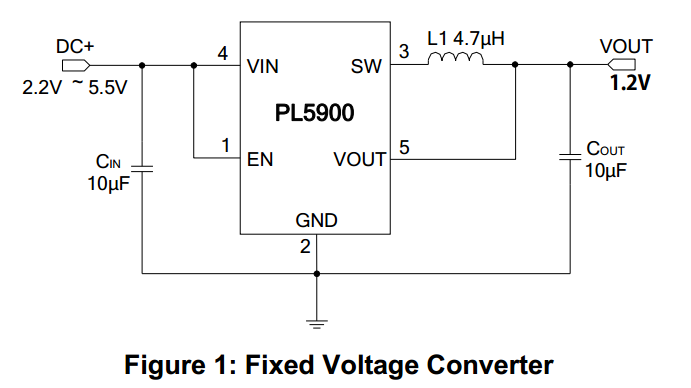 5V/3.3V降壓IC，700MA輸出，短路保護(hù)PL5900