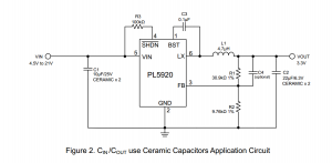 9V,12V輸入，轉(zhuǎn)5V,3.3V,3V輸出，1.5A電流降壓IC-PL5920