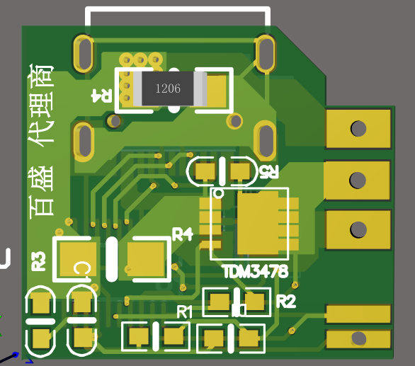 FP6606AC小板反面 CPC20 FP6606C,F(xiàn)P6606AC小板PCB文件下載